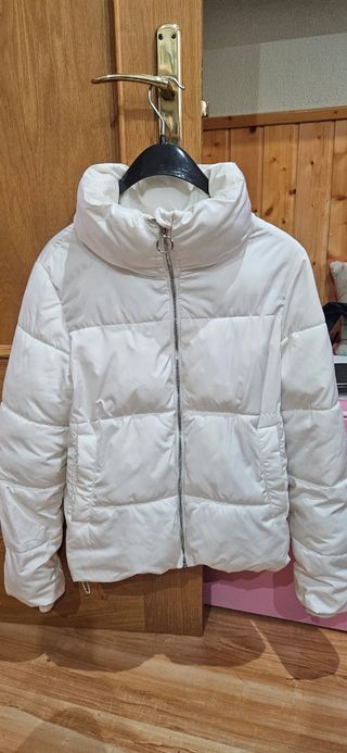 Plumas Corto Stradivarius Talla S Blanco