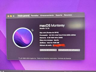 Mac Mini 7,1 Intel Core i5 2.8 GHz 8GB RAM