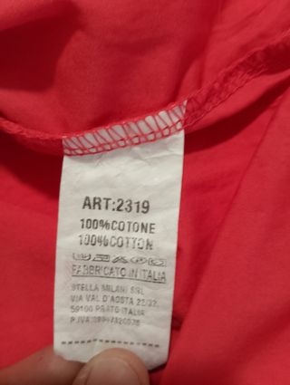 Blusa Roja Oversized