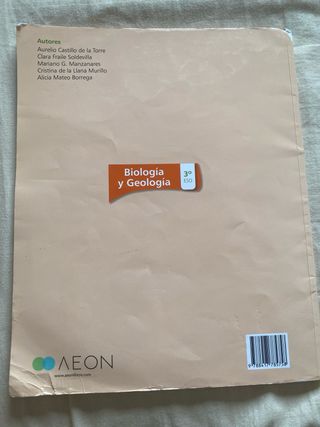 Biología y Geología 3º ESO