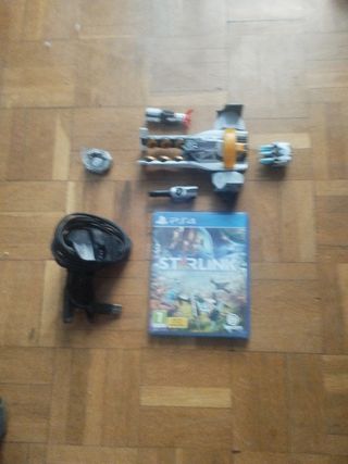 Starlink PS4 con accesorios