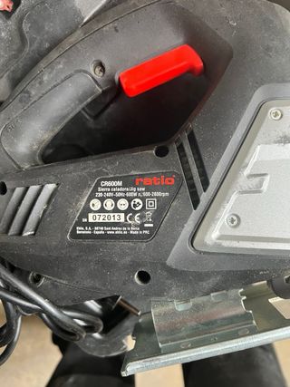 Sierra Caladora Ratio con maletín