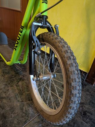 Patinete Scooter Verde 139x58x96 cm