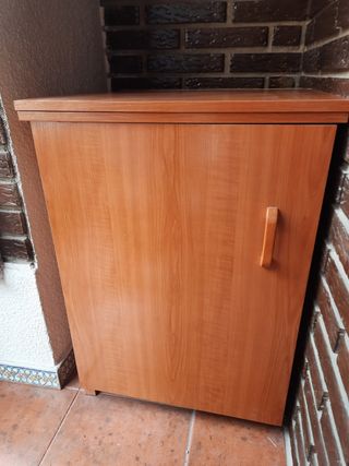 Mesa para máquina de coser de madera