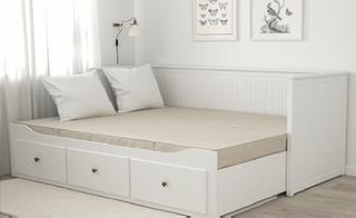 Cama nido blanca con 3 cajones