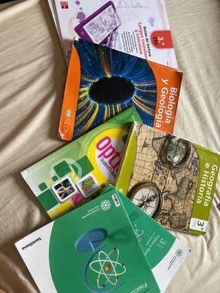 PACK DE LIBROS 3 ESO
