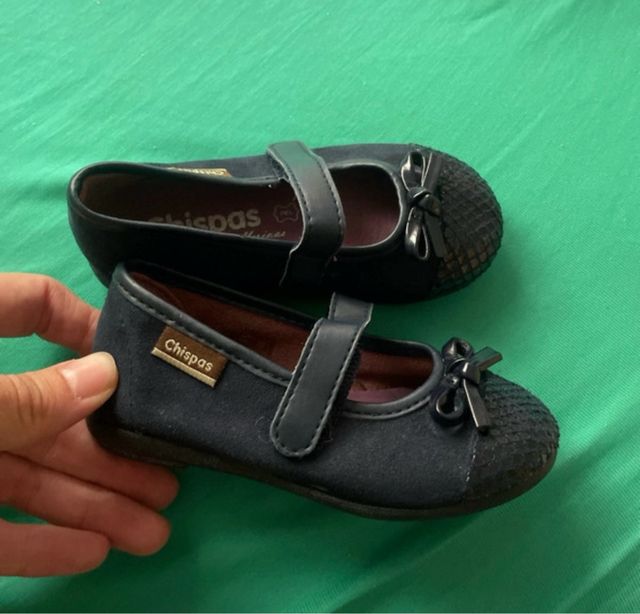 Chispas Sandalias Niña Negras