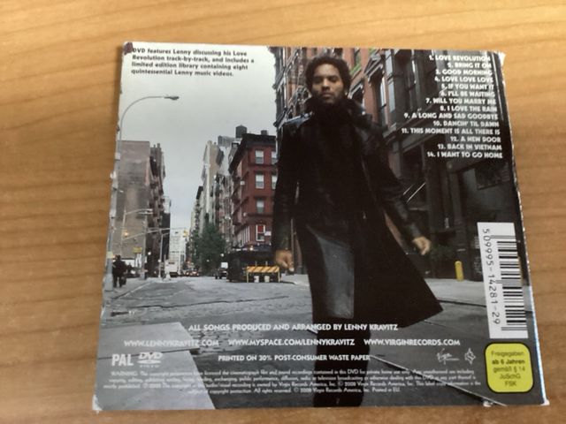 Lenny Kravitz - It Is Time For A Love Revolution