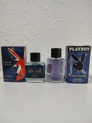 2 Perfumes Playboy London y King of Game