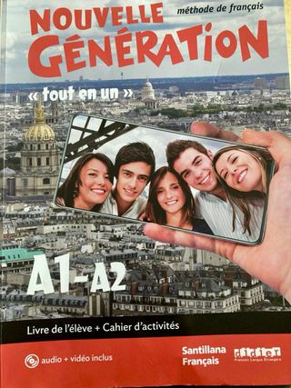 Libro francés Bachillerato
