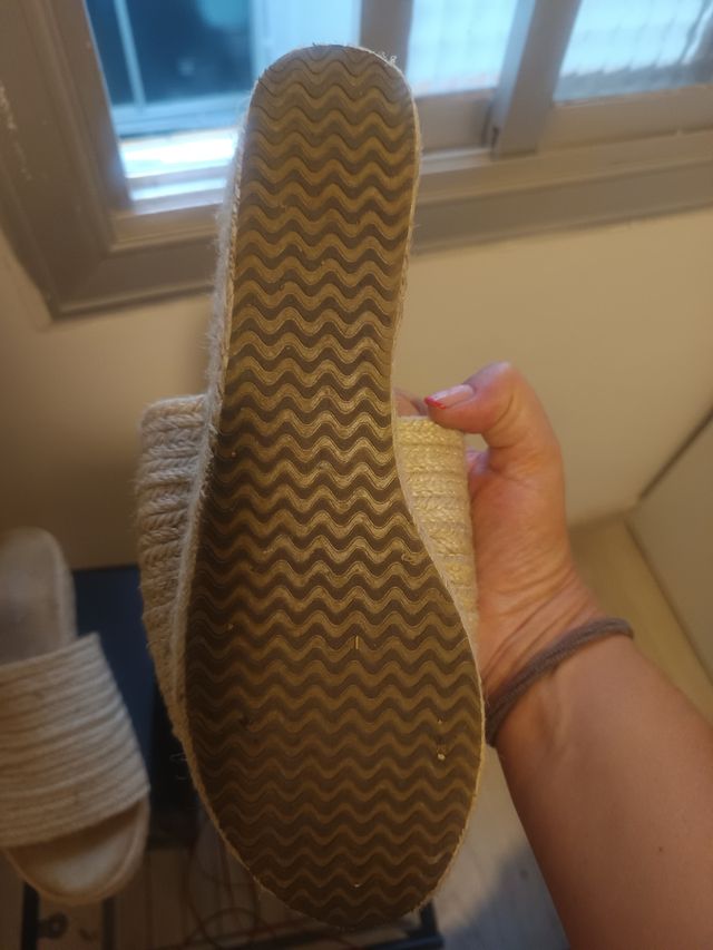 Sandalias esparto T.40