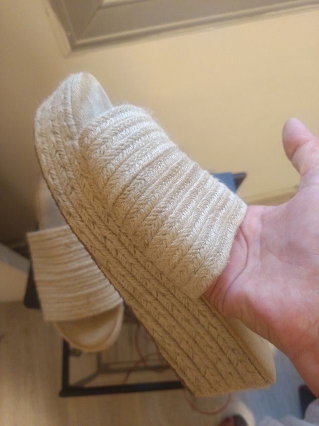 Sandalias esparto T.40