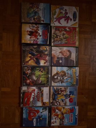 DVD Film Disney Pixar Dreamworks