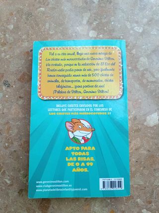 Los chistes más morrocotudos de Gerónimo Stilton 3
