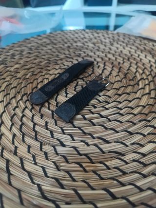 Correa de reloj negra