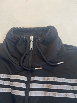 Chaqueta Adidas Talla S Negra Reflectante