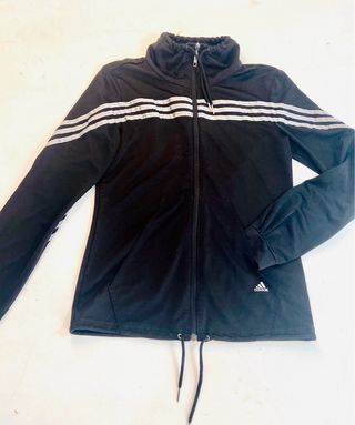 Chaqueta Adidas Talla S Negra Reflectante