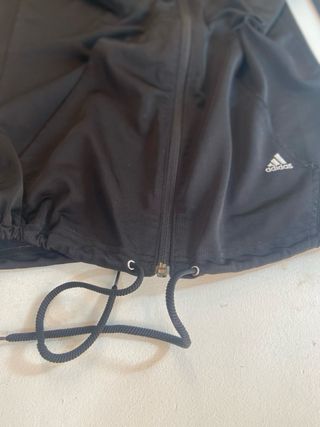 Chaqueta Adidas Talla S Negra Reflectante