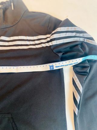 Chaqueta Adidas Talla S Negra Reflectante