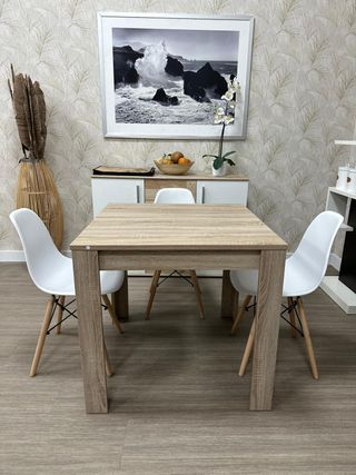 Mesa Compacta Nueva + 4 Sillas Oferta