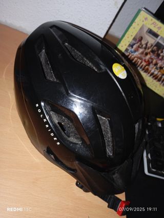 Casco Ciclismo Negro Talla M
Y culote M