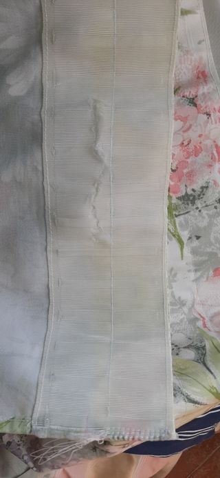 Cortina Estampada Floral Nueva 1.96x1.60m