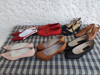Lote 7 Sapatos Mulher
