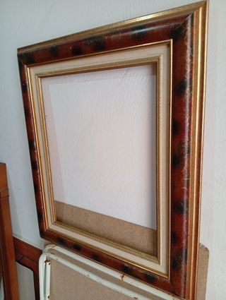 Marco de madera para cuadros