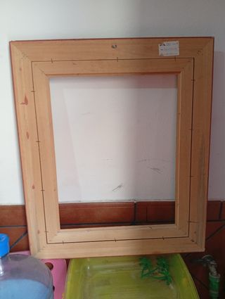 Marco de madera para cuadros