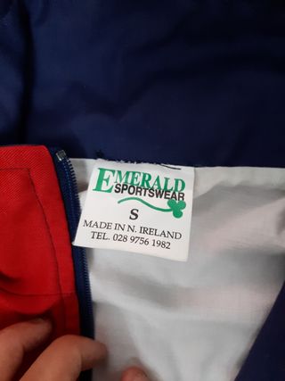 Chaqueta Vintage instituto Balleyclare de Irlanda