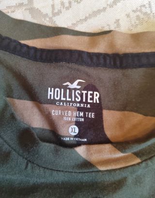 Camiseta Hollister Talla XL