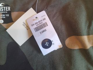 Camiseta Hollister Talla XL