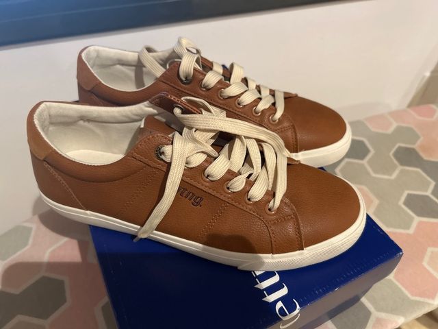 Zapatillas Mustang Marrones Talla 42