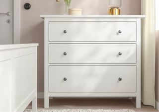 Cómoda IKEA 3 cajones blanca
