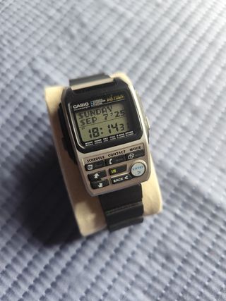Casio BZX-20 PC Link Reloj Plata. 