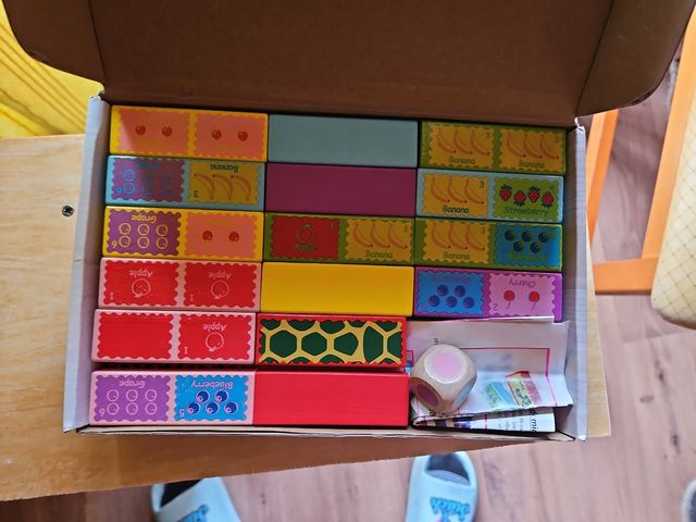 Bloques de Madera 5 Juegos en 1