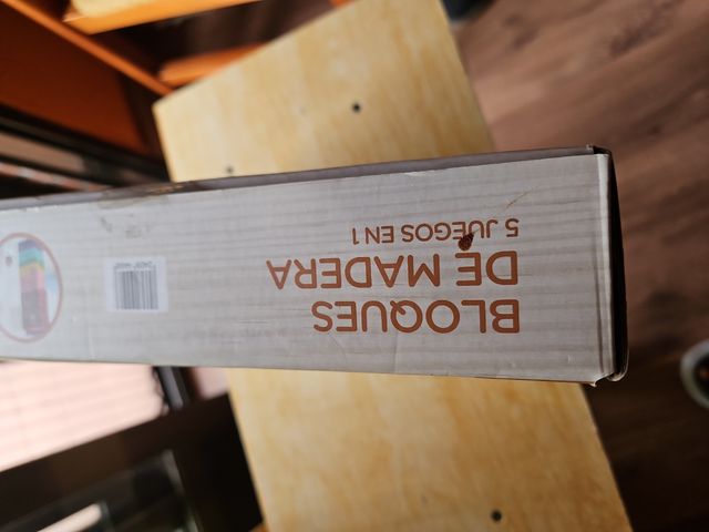 Bloques de Madera 5 Juegos en 1