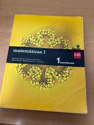 Matemáticas I. 1 Bachillerato. Savia
