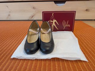 Zapatos iniciación flamenco Yebra niña talla 31