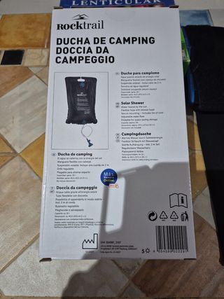 Ducha Solar Camping Rocktrail 25L