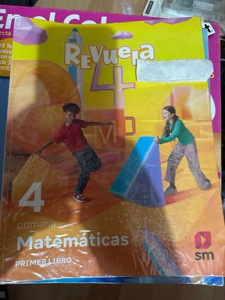 libros 1,2y3 trimestre matemáticas 4 de primaria 