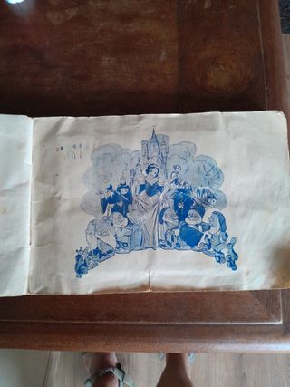 Álbum Cromos BlancaNieves y los 7 Enanos Film Dis