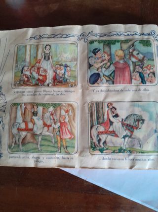 Álbum Cromos BlancaNieves y los 7 Enanos Film Dis