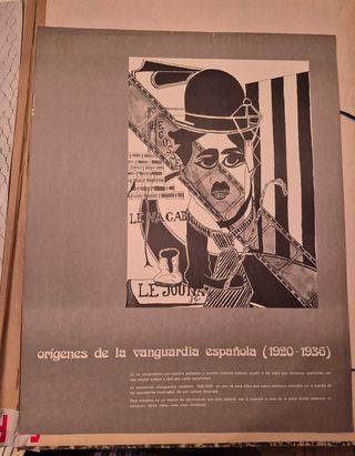 Cartel Vanguardia Española 1920-1936