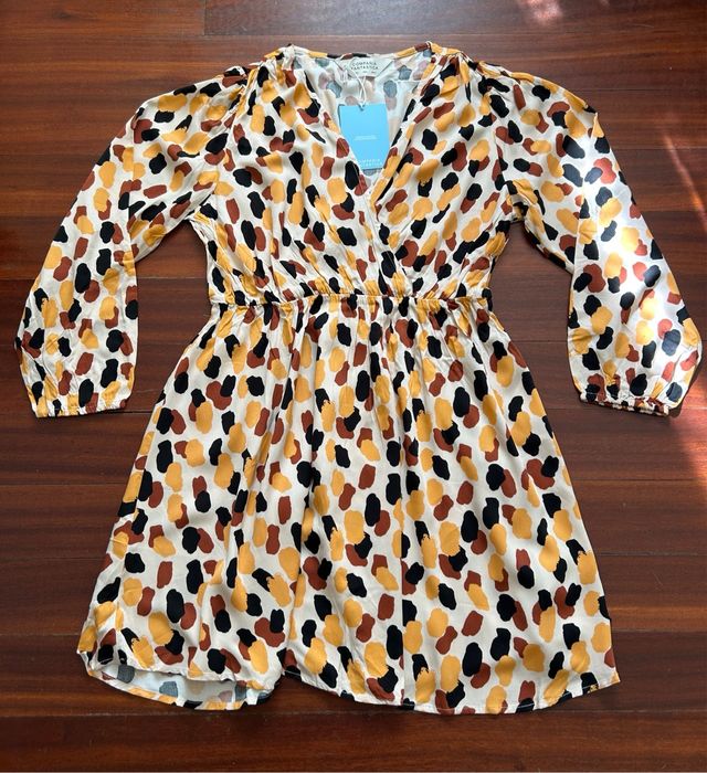 Vestido Estampado Compañía Fantástica Talla L