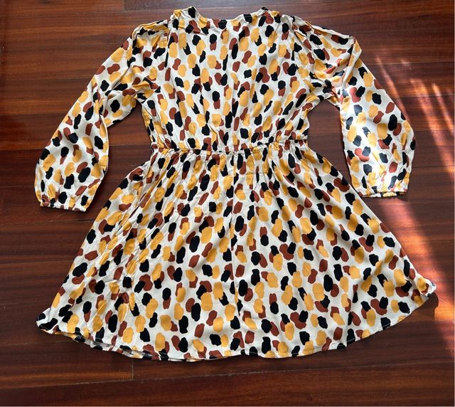 Vestido Estampado Compañía Fantástica Talla L