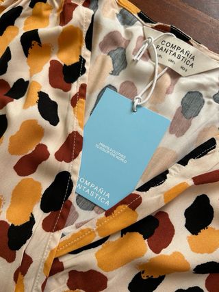 Vestido Estampado Compañía Fantástica Talla L