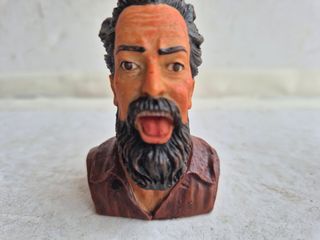 Lotto di 3 figure da collezione con testa grottesca