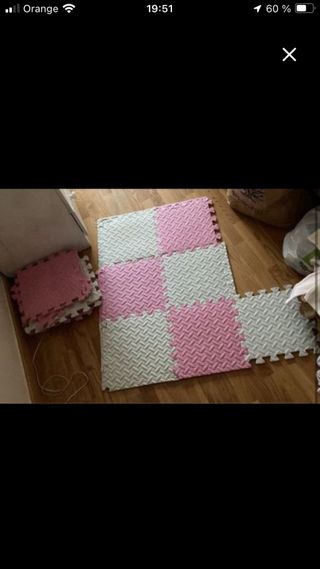 Alfombra puzzle como NUEVA