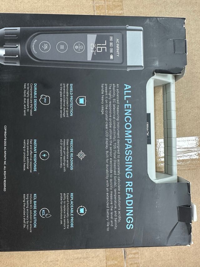 Kit contatore idroponico AC Infinity Pro, # E26556